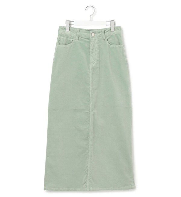 23区「【洗える】23区DENIM ベルベットストレッチ Aライン スカート」|スカート|