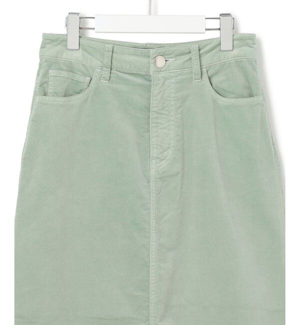 23区「【洗える】23区DENIM ベルベットストレッチ Aライン スカート」|スカート|