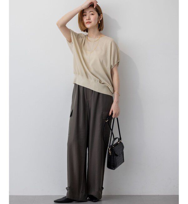 23区「【SLOW/一部店舗限定】ブライトヴィンテージクロス カーゴパンツ」|カーゴ|