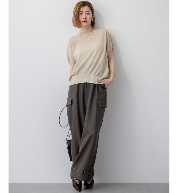 23区「【SLOW/一部店舗限定】ブライトヴィンテージクロス カーゴパンツ」|カーゴ|