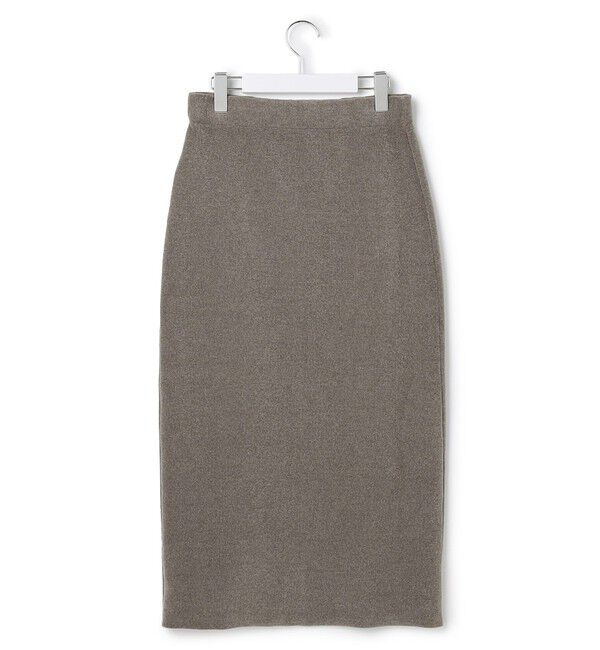 23区「【SLOW/一部店舗限定】ベロア風ニット スカート」|スカート|