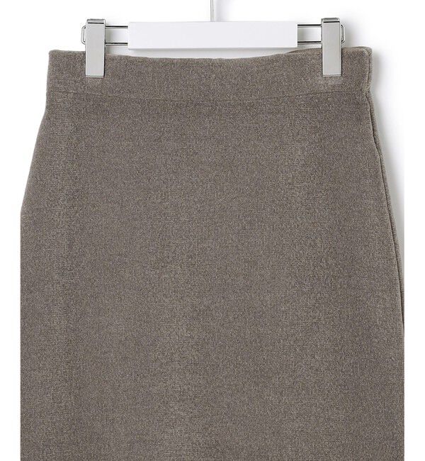 23区「【SLOW/一部店舗限定】ベロア風ニット スカート」|スカート|