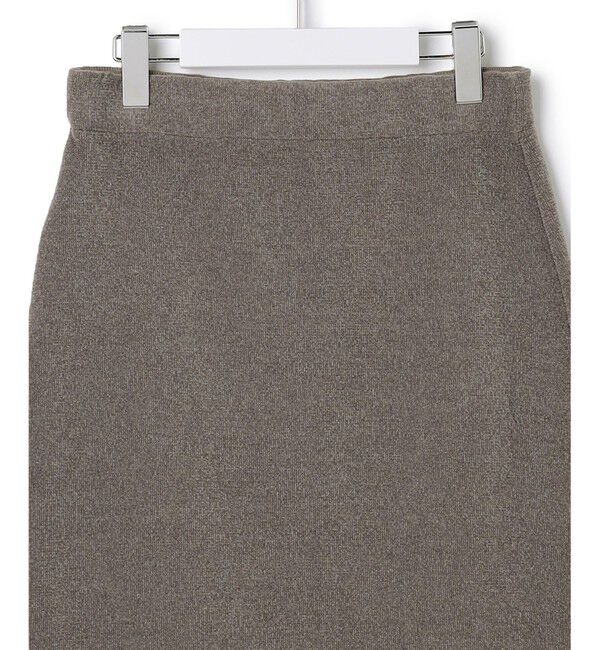 23区「【SLOW/一部店舗限定】ベロア風ニット スカート」|スカート|