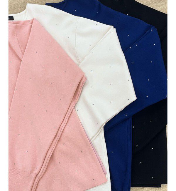 23区「【WEB＆一部店舗限定カラーあり/滝沢眞規子さん着用】クリスタルホットフィット ニット」|ニット・セーター|