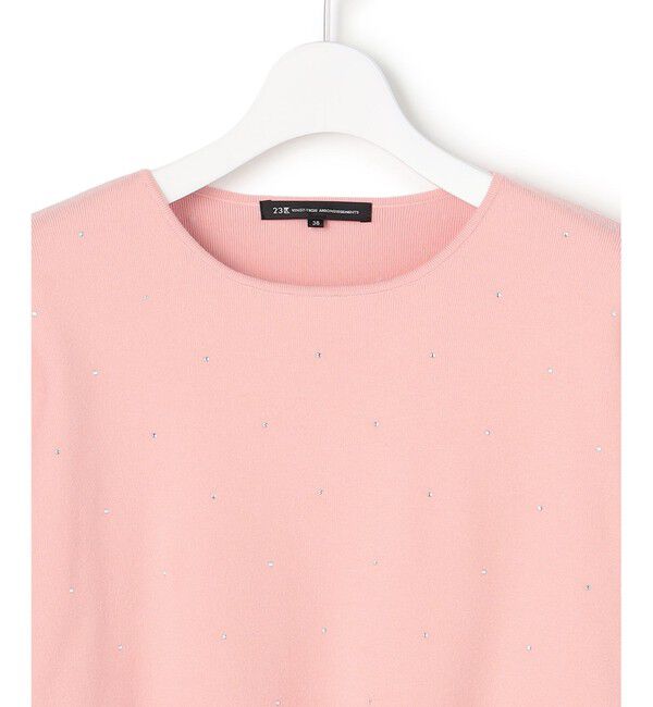 23区「【WEB＆一部店舗限定カラーあり/滝沢眞規子さん着用】クリスタルホットフィット ニット」|ニット・セーター|