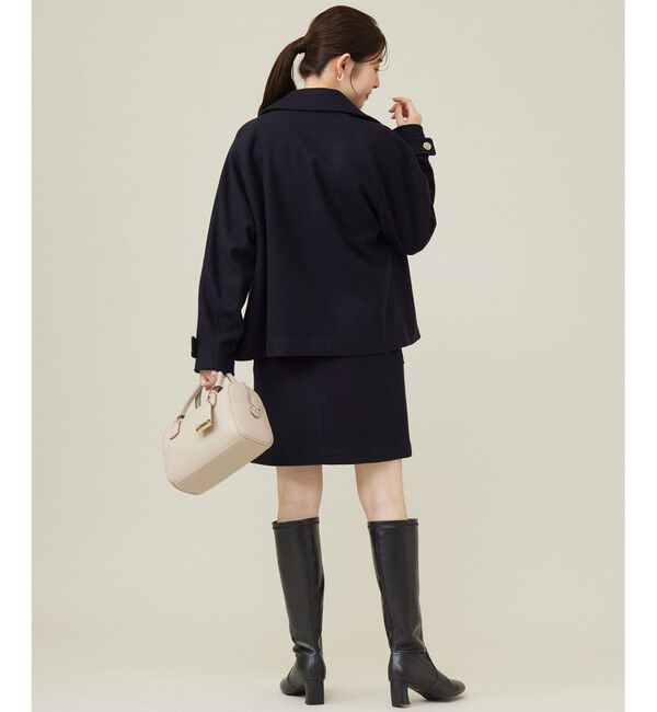 ANY SIS「【セットアップ可】メルトンライク ミニスカート」|スカート|