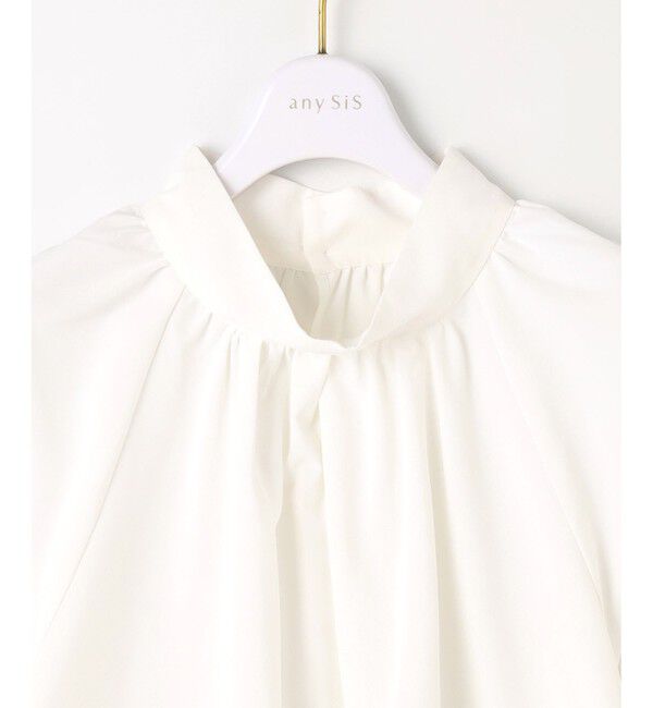ANY SIS「【優木まおみさんコラボ】秒映えセレモニー ブラウス &times; ジャンパースカート」|ジャンパースカート|