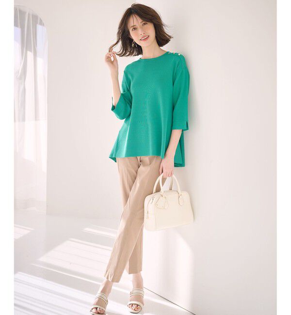 ANY SIS「【2WAY】チャーム付きスクエア ボストンバッグ」|ボストンバッグ|