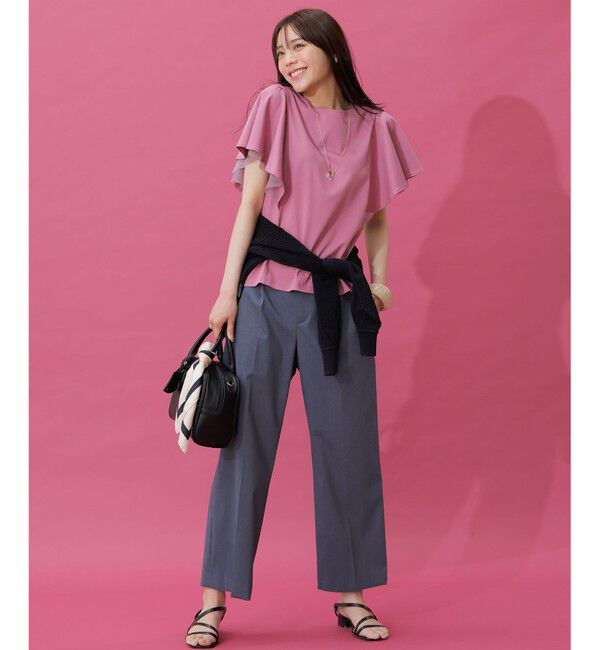 ANY SIS「【2WAY】チャーム付きスクエア ボストンバッグ」|ボストンバッグ|