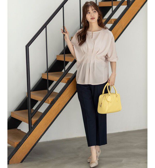 ANY SIS「【2WAY】チャーム付きスクエア ボストンバッグ」|ボストンバッグ|