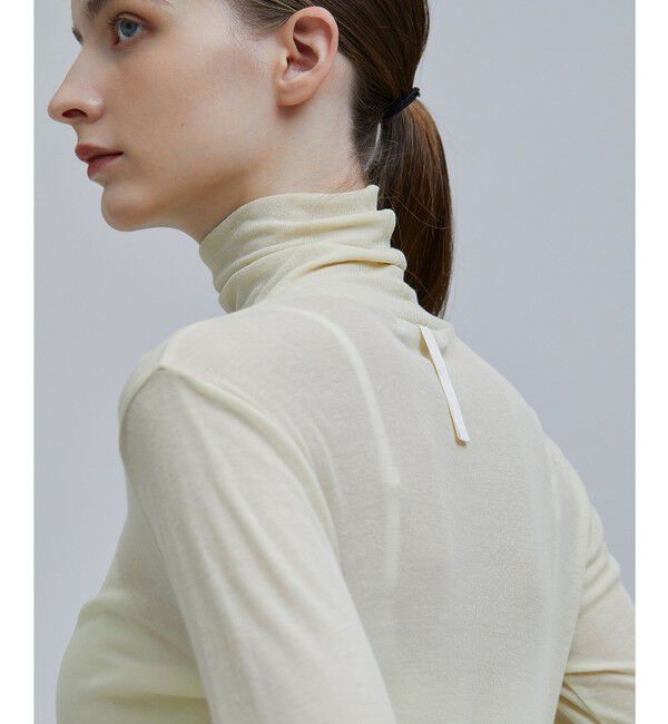 BEIGE,「SORE / ハイネックカットソー」|Tシャツ・カットソー|