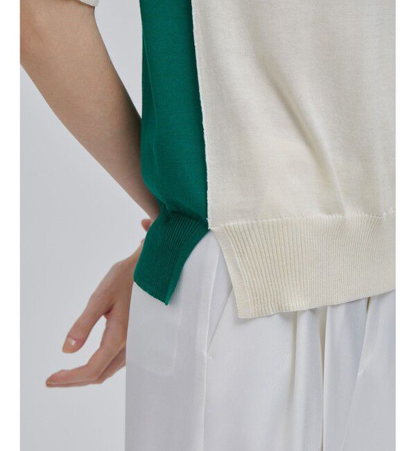 BEIGE,「JULIE / 半袖ニット」|ニット・セーター|