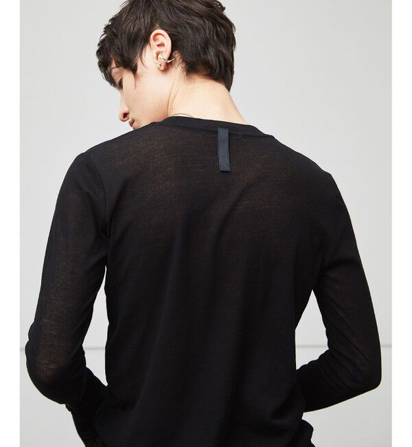 BEIGE,「【洗える】SORE / シアーコットンクルーネックカットソー」|Tシャツ・カットソー|