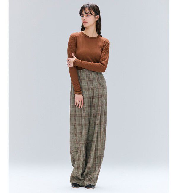 BEIGE,「【洗える】SORE / シアーコットンクルーネックカットソー」|Tシャツ・カットソー|