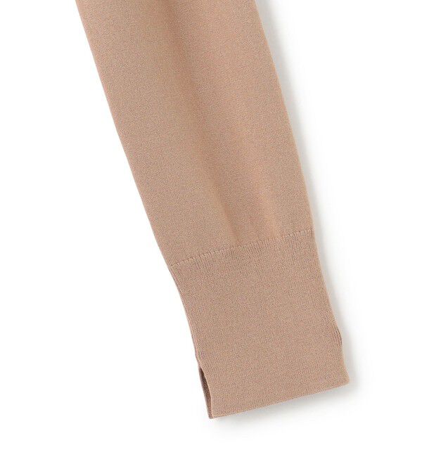 BEIGE,「【ご好評により新色追加！洗える】WILLOW / アシンメトリーレースクルーネックニット」|ニット・セーター|