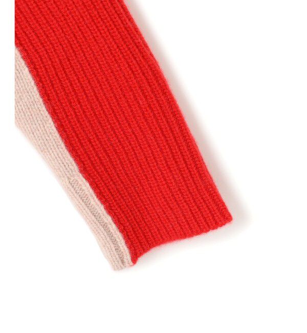 BEIGE,「LAURIERS / ウールカシミヤバイカラーニット」|ニット・セーター|