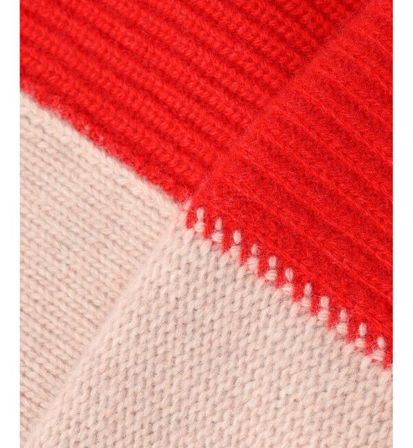 BEIGE,「LAURIERS / ウールカシミヤバイカラーニット」|ニット・セーター|