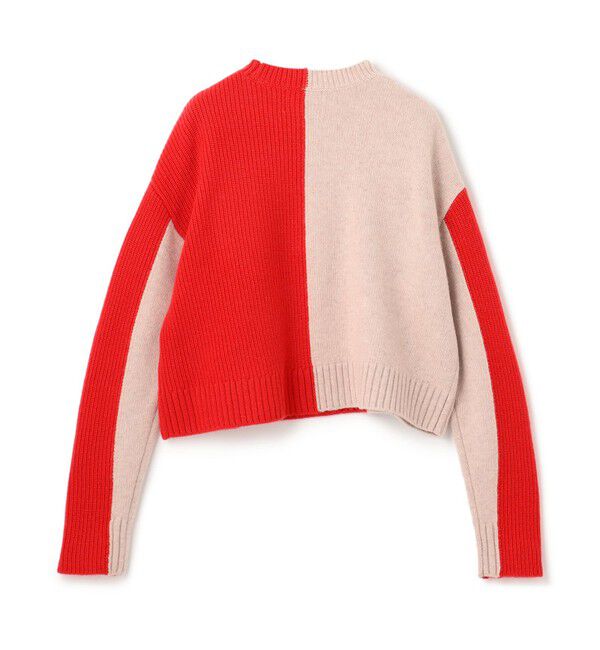 BEIGE,「LAURIERS / ウールカシミヤバイカラーニット」|ニット・セーター|