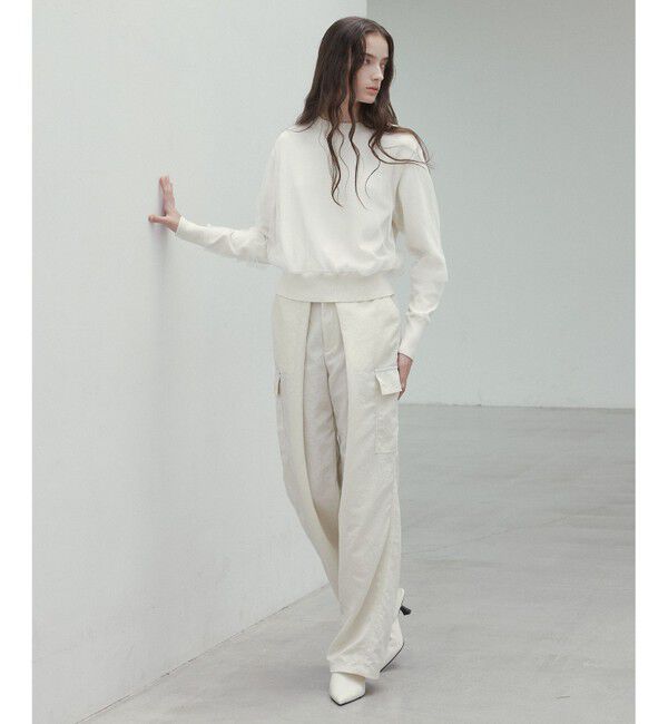 BEIGE,「【洗える】ACANTHUS / カーヴィーシルエットカーゴパンツ」|カーゴ|