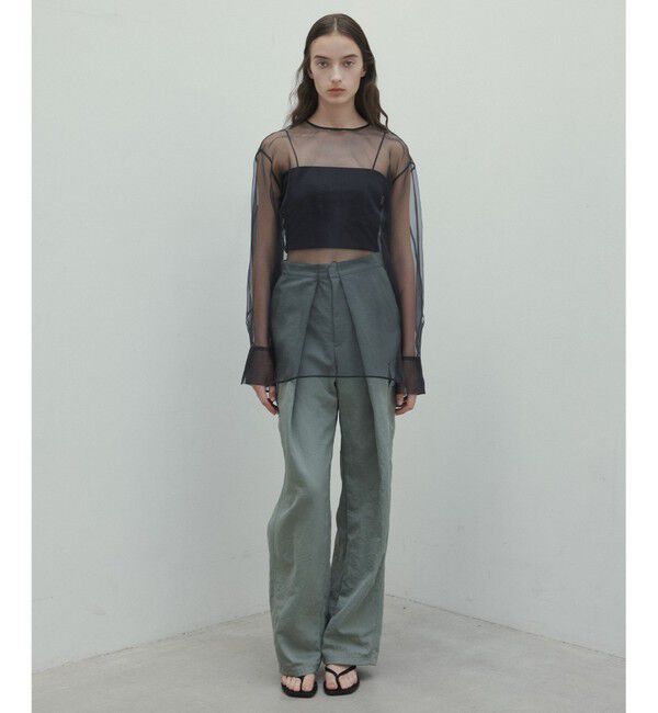 BEIGE,「【洗える】ACANTHUS / カーヴィーシルエットカーゴパンツ」|カーゴ|