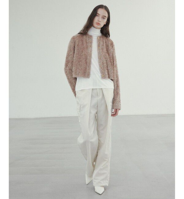 BEIGE,「【GISELe 4月号掲載】KOCHIA / ファージャカードクルーネックブラウス」|ニット・セーター|