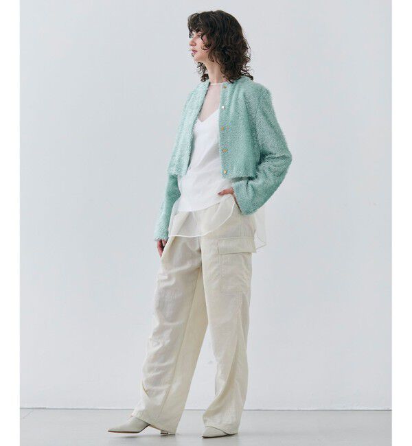 BEIGE,「【GISELe 4月号掲載】KOCHIA / ファージャカードクルーネックブラウス」|ニット・セーター|