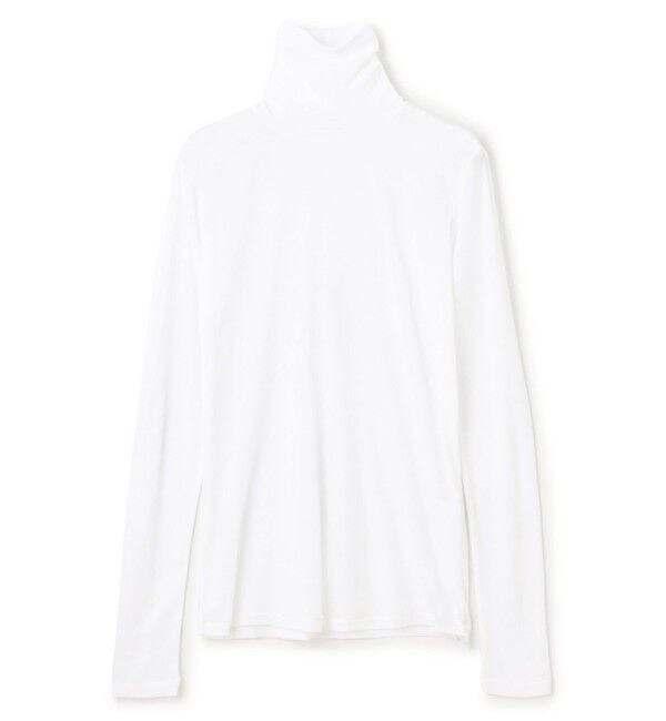 BEIGE,「SORE / コットンシアーハイネックカットソー」|Tシャツ・カットソー|