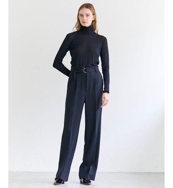 BEIGE,「SORE / コットンシアーハイネックカットソー」|Tシャツ・カットソー|