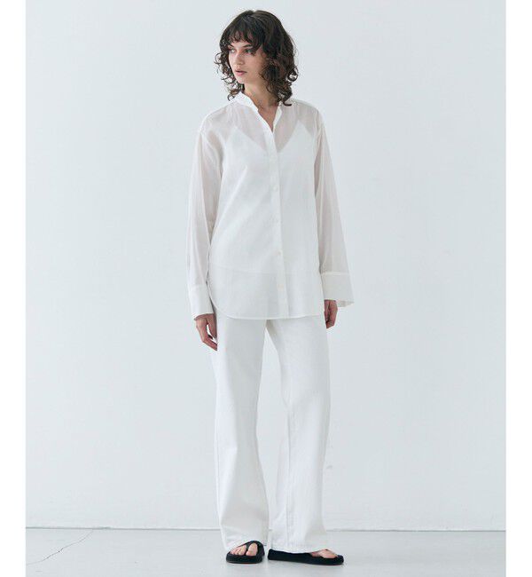 BEIGE,「【洗える・SPRiNG 3月号掲載】FICUS / デニムワイドストレートパンツ」|デニム|