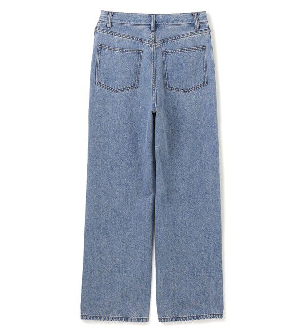 BEIGE,「【洗える・SPRiNG 3月号掲載】FICUS / デニムワイドストレートパンツ」|デニム|