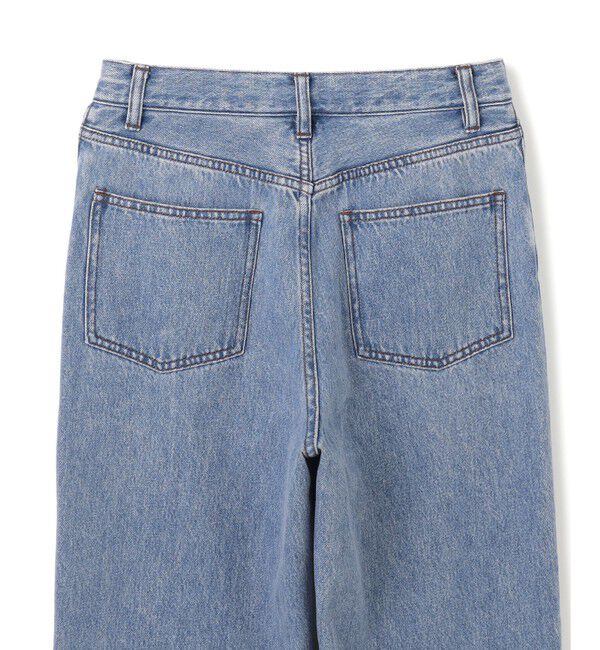 BEIGE,「【洗える・SPRiNG 3月号掲載】FICUS / デニムワイドストレートパンツ」|デニム|