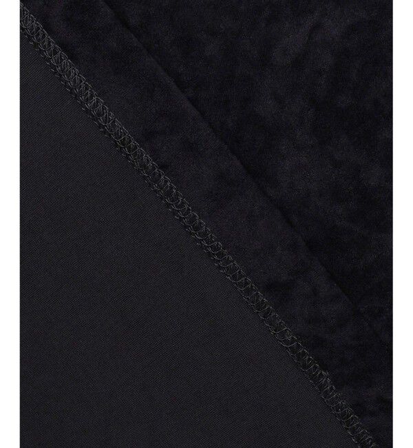 BEIGE,「【洗える・BAILA掲載】BUTLER / ストレッチベロアボートネックカットソー」|Tシャツ・カットソー|