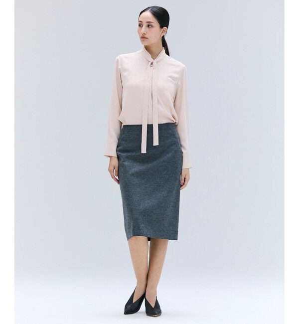 BEIGE,「【セットアップ対応】CORBY / ウールタイトスカート」|スカート|