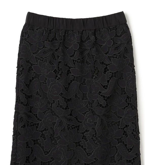 BEIGE,「CITRINE / エンブロイダリーレースイージースカート」|スカート|