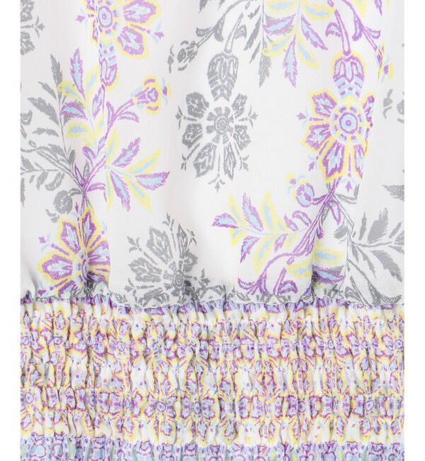 GRACE CONTINENTAL「サラサシフォンショートトップ」|シャツ・ブラウス|