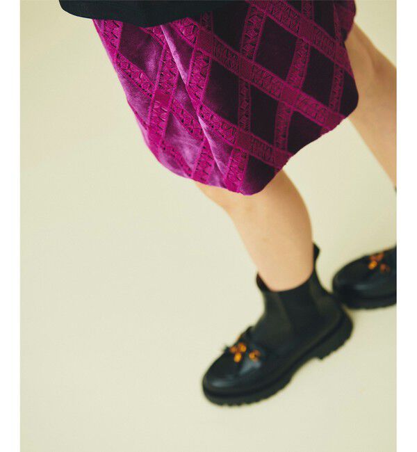 GRACE CONTINENTAL「ベロアレースショートパンツ」|その他|