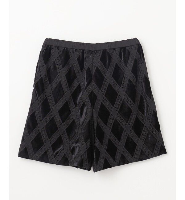 GRACE CONTINENTAL「ベロアレースショートパンツ」|その他|