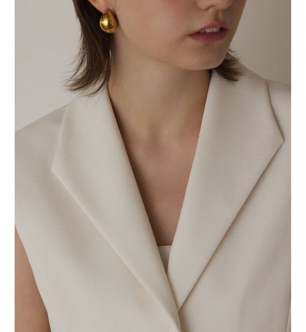 GRACE CONTINENTAL「トリアセジャージジレ」|ベスト・ジレ|