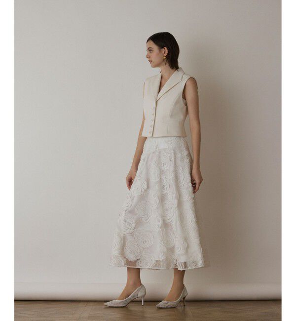 GRACE CONTINENTAL「トリアセジャージジレ」|ベスト・ジレ|