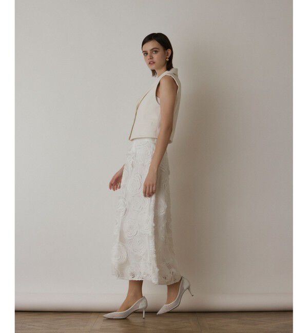 GRACE CONTINENTAL「トリアセジャージジレ」|ベスト・ジレ|