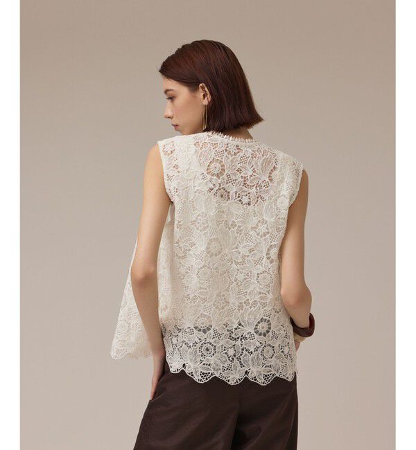 Diagram「レース刺繍ベスト」|ベスト・ジレ|