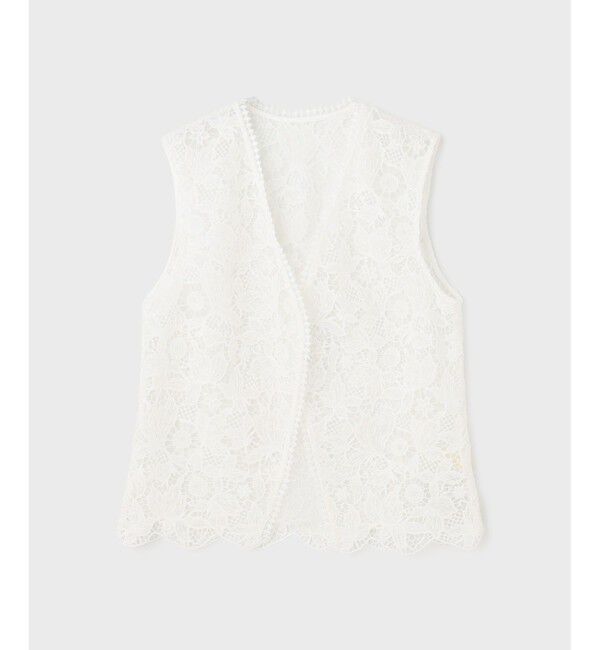 Diagram「レース刺繍ベスト」|ベスト・ジレ|