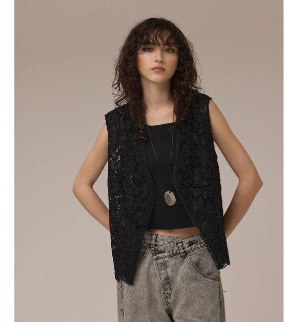 Diagram「レース刺繍ベスト」|ベスト・ジレ|