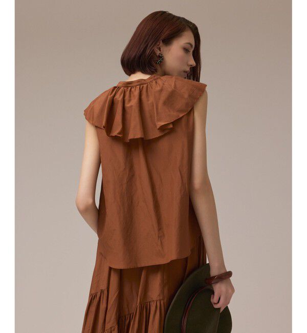 GRACE CONTINENTAL「コットンシルクカフタントップ」|シャツ・ブラウス|