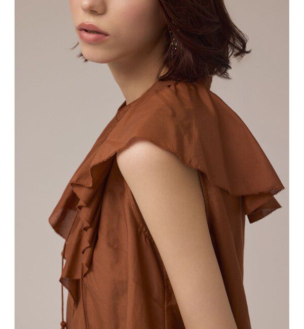 GRACE CONTINENTAL「コットンシルクカフタントップ」|シャツ・ブラウス|