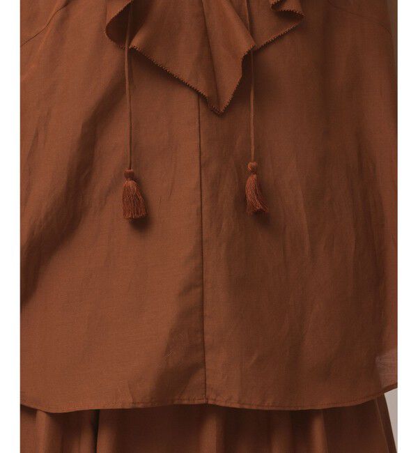 GRACE CONTINENTAL「コットンシルクカフタントップ」|シャツ・ブラウス|