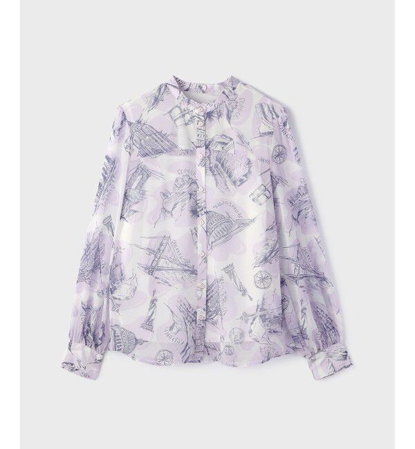 Diagram「スカ－フタイブラウス」|シャツ・ブラウス|