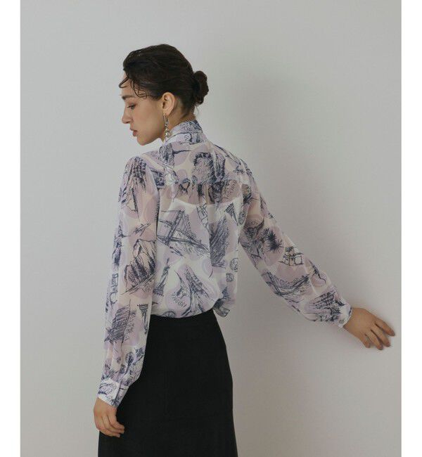 Diagram「スカ－フタイブラウス」|シャツ・ブラウス|