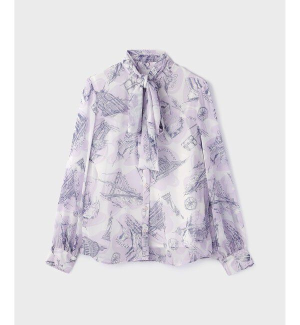 Diagram「スカ－フタイブラウス」|シャツ・ブラウス|