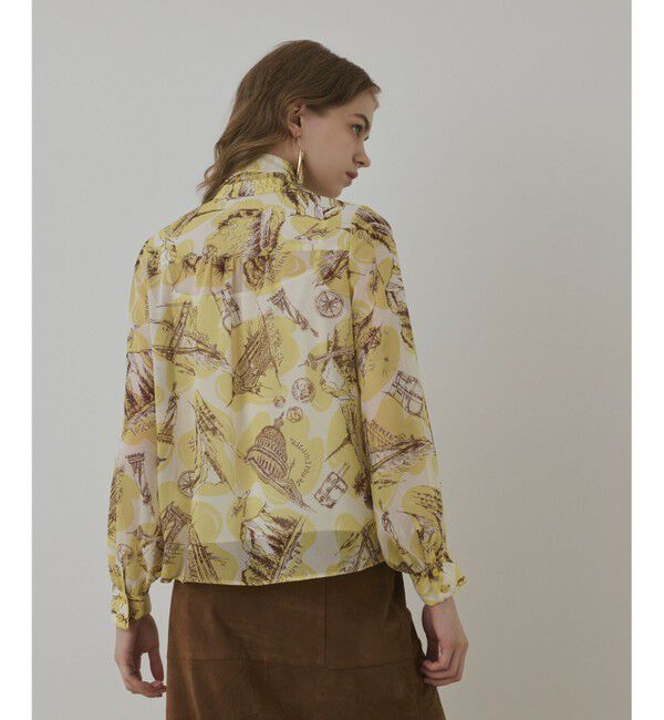 Diagram「スカ－フタイブラウス」|シャツ・ブラウス|